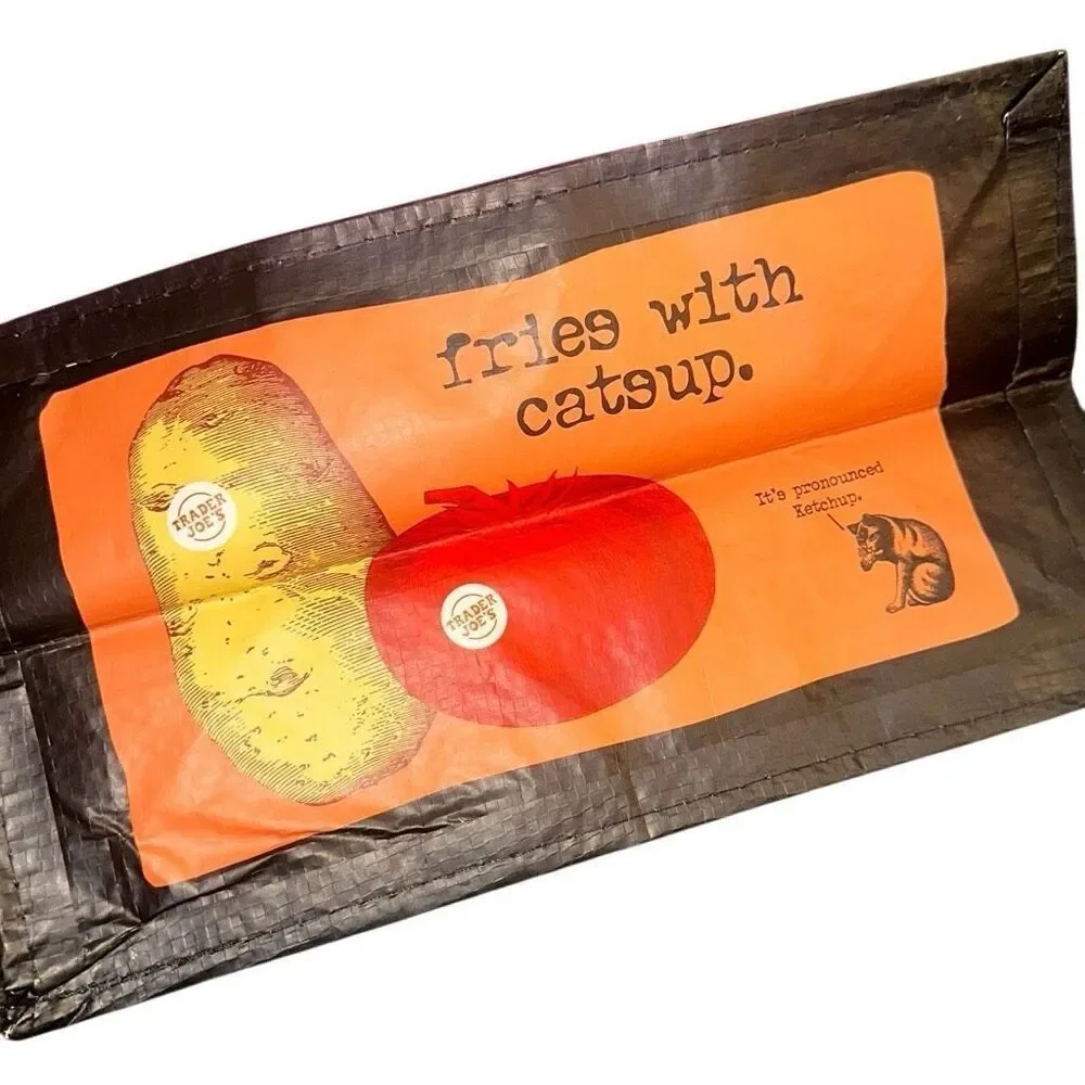 NWT Trader Joe’s uni-corny Reusable Shopping Bag Carry Tote